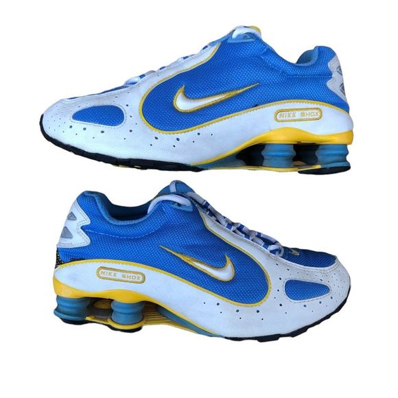 Vintage 2004 Nike Shox 'UNC' University Gold Size 6 - Picture 8 of 14